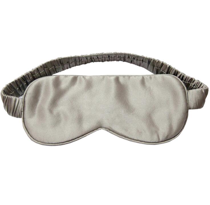 Silk Sleep Eye Mask 19 Momme Mulberry Sleeping Cover Eyepatch Blindfolds Insomnia Caring Sleep Shield Light Goggles Quality